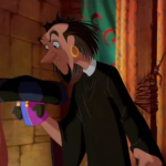Clopin coplaying as Frollo overruling his puppet Disney Hunchback of Notre Dame picture image