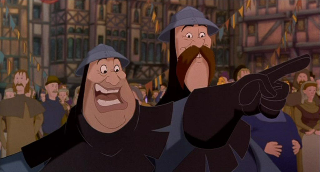 Brute and Oaf Disney Hunchback of Notre Dame picture image