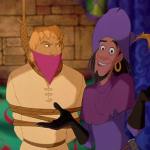 Clopin and Phoebus Court of Miracles Disney Hunchback of Notre Dame picture image