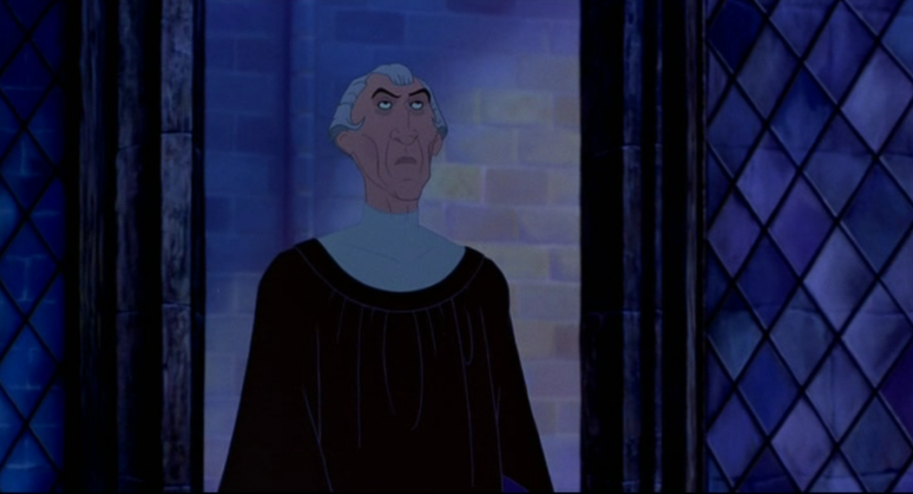 Frollo singing Hellfire Disney Hunchback of Notre Dame picture image