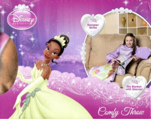 Disney Princess Tiana Comfy Throw picture image