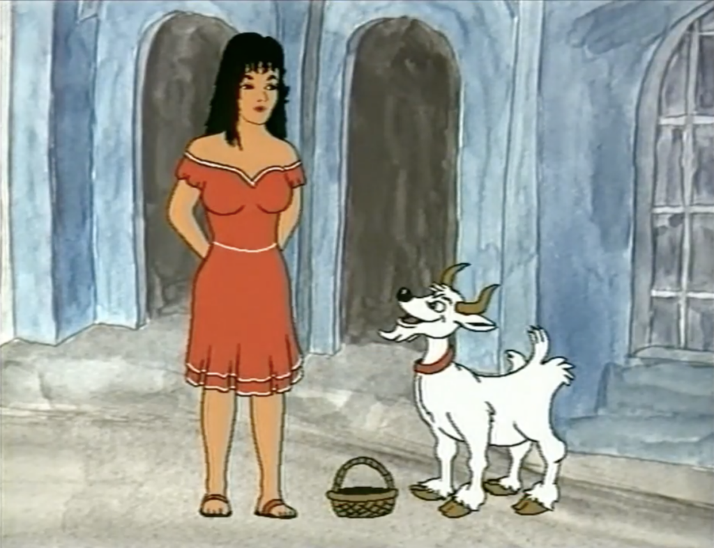 Esmeralda & Djali, Dingo Pictures, The Hunchback of Notre Dame
