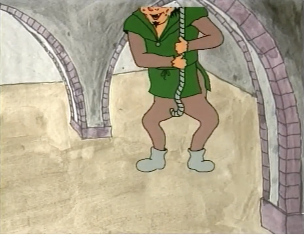 Quasimodo ringing the Bells and being cut-off, Dingo Pictures, The Hunchback of Notre Dame