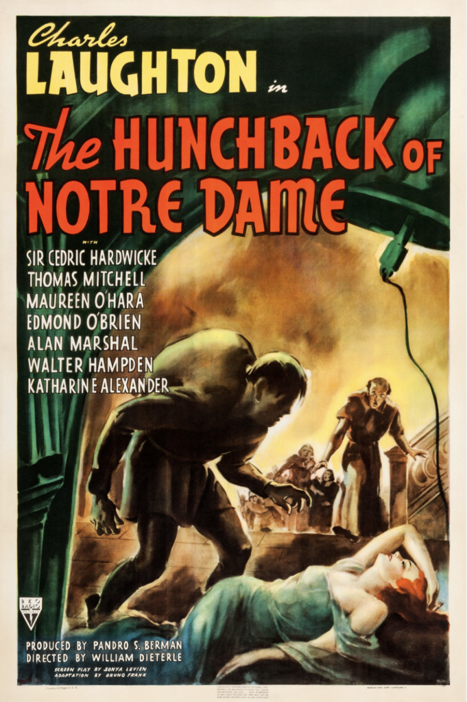 1939 Hunchback of Notre Dame Movie Poster