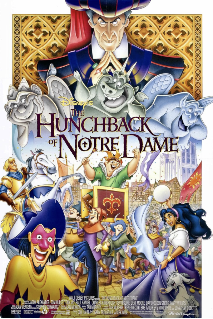 Disney's The Hunchback of Notre Dame Movie Poster