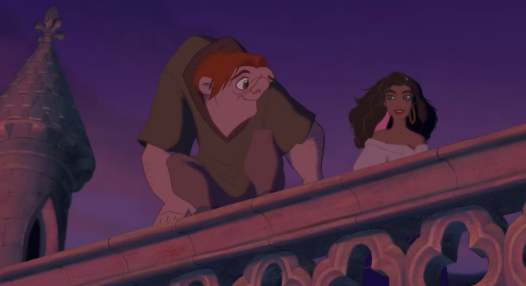 Quasimodo & Esmeralda, Disney The Hunchback of Notre Dame (1996)