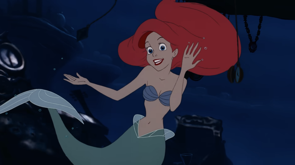 Ariel, The Little Mermaid, Disney 1989